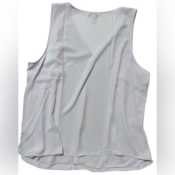 Nine West 1X enlighten purple v-neck essential tank NWT - Picture 2 of 4